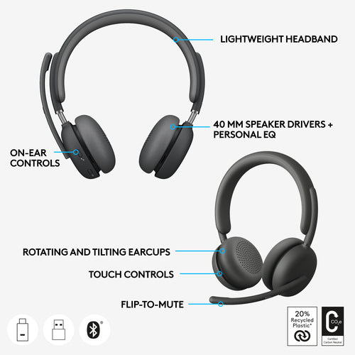 Logitech Zone Wireless 2 UC Logitech Zone Wireless 2 UC